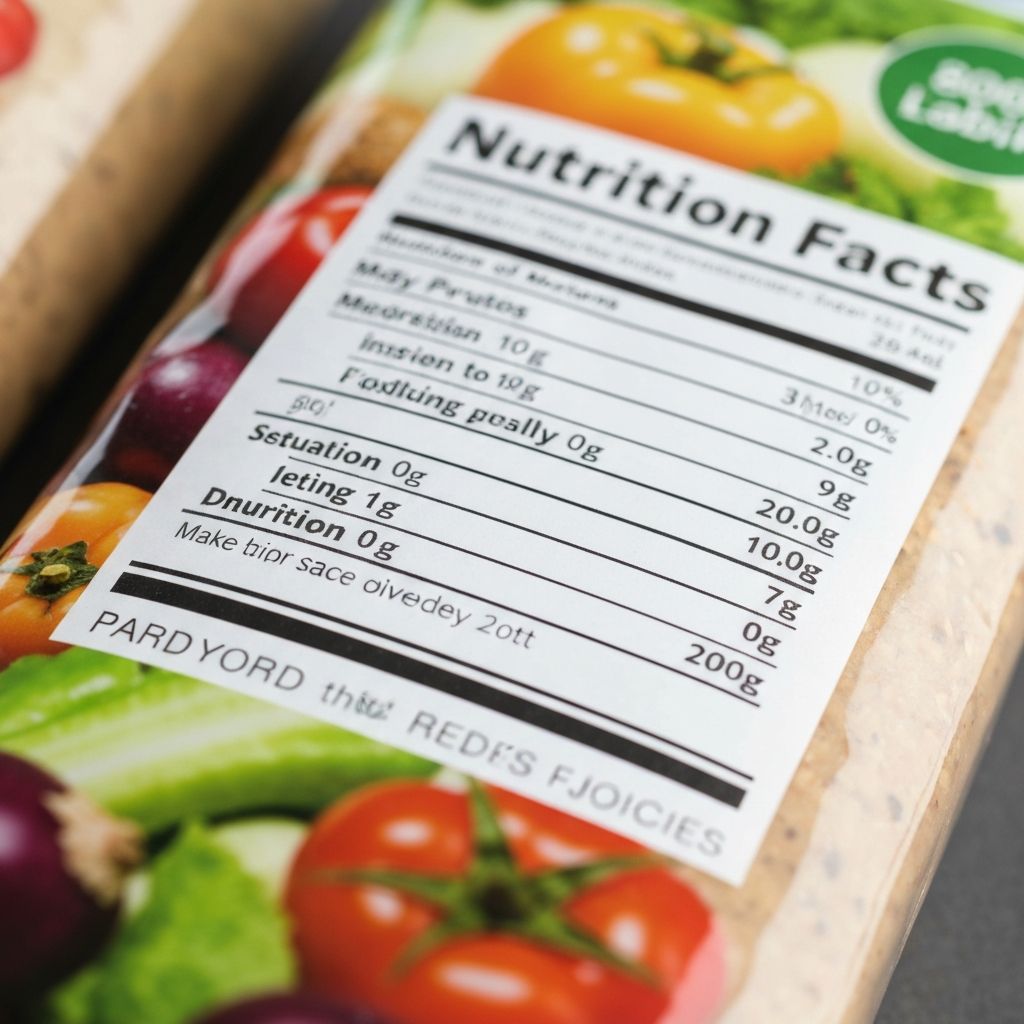 Читање етикета хране и исхранске вредности