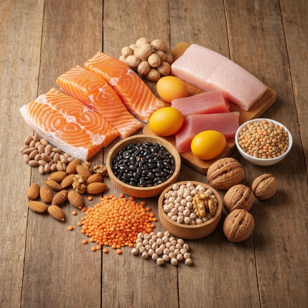 Протеини - риба, јаја, легуме